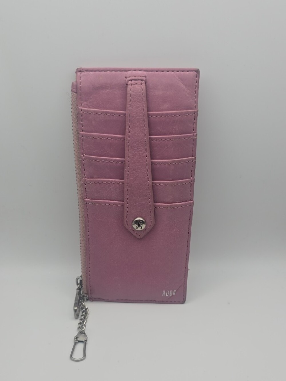 Hobo Pink & Silver Hardware Double ID/Cardholder W/ Coin Compartment (GOOD)💗 - Picture 10 of 10